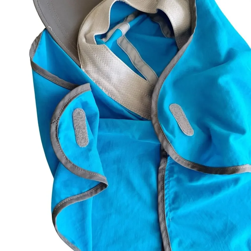 Outdoor Research Kids XS Sun Runner Hat with UPF 50+ Cape Blue